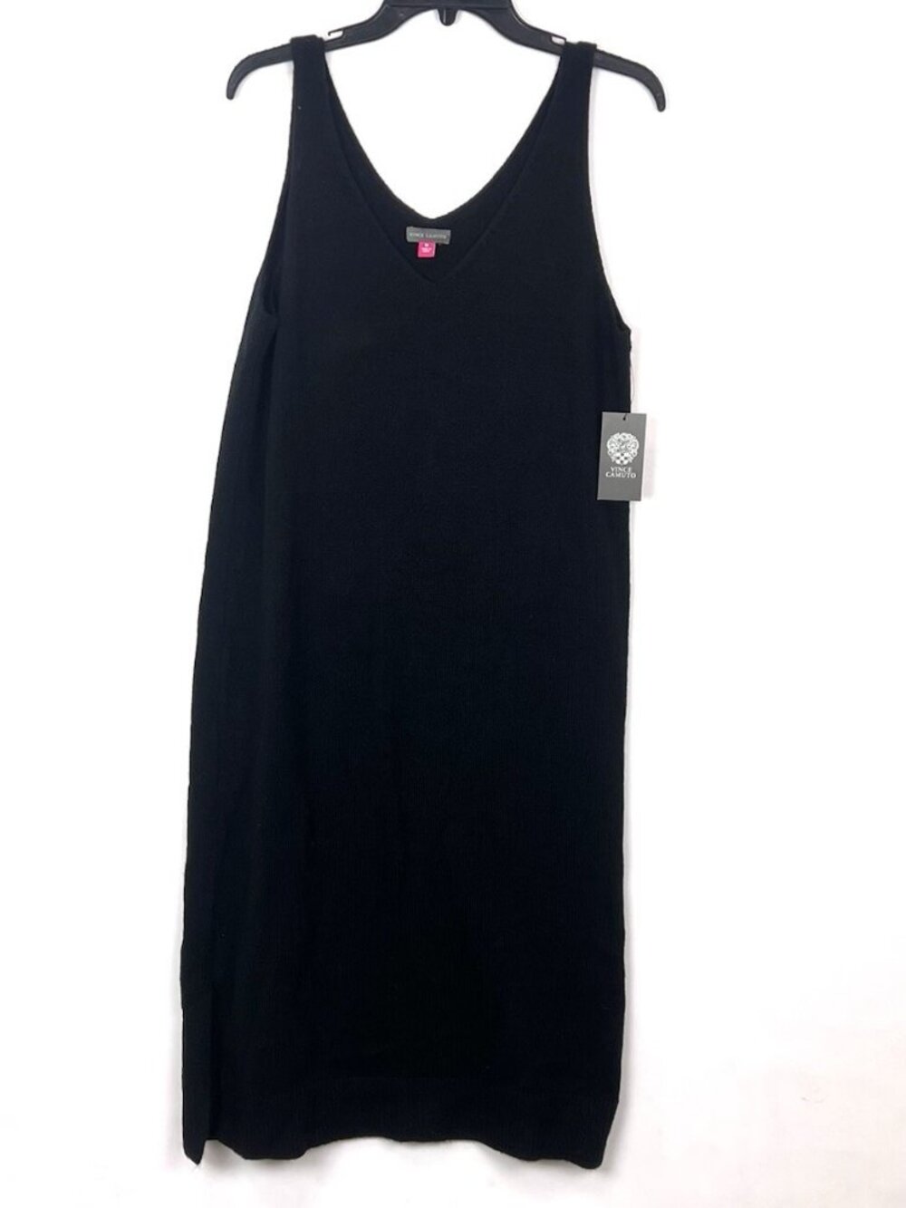 Vince Camuto Women’s Black Sleeveless Midi Dress Size M